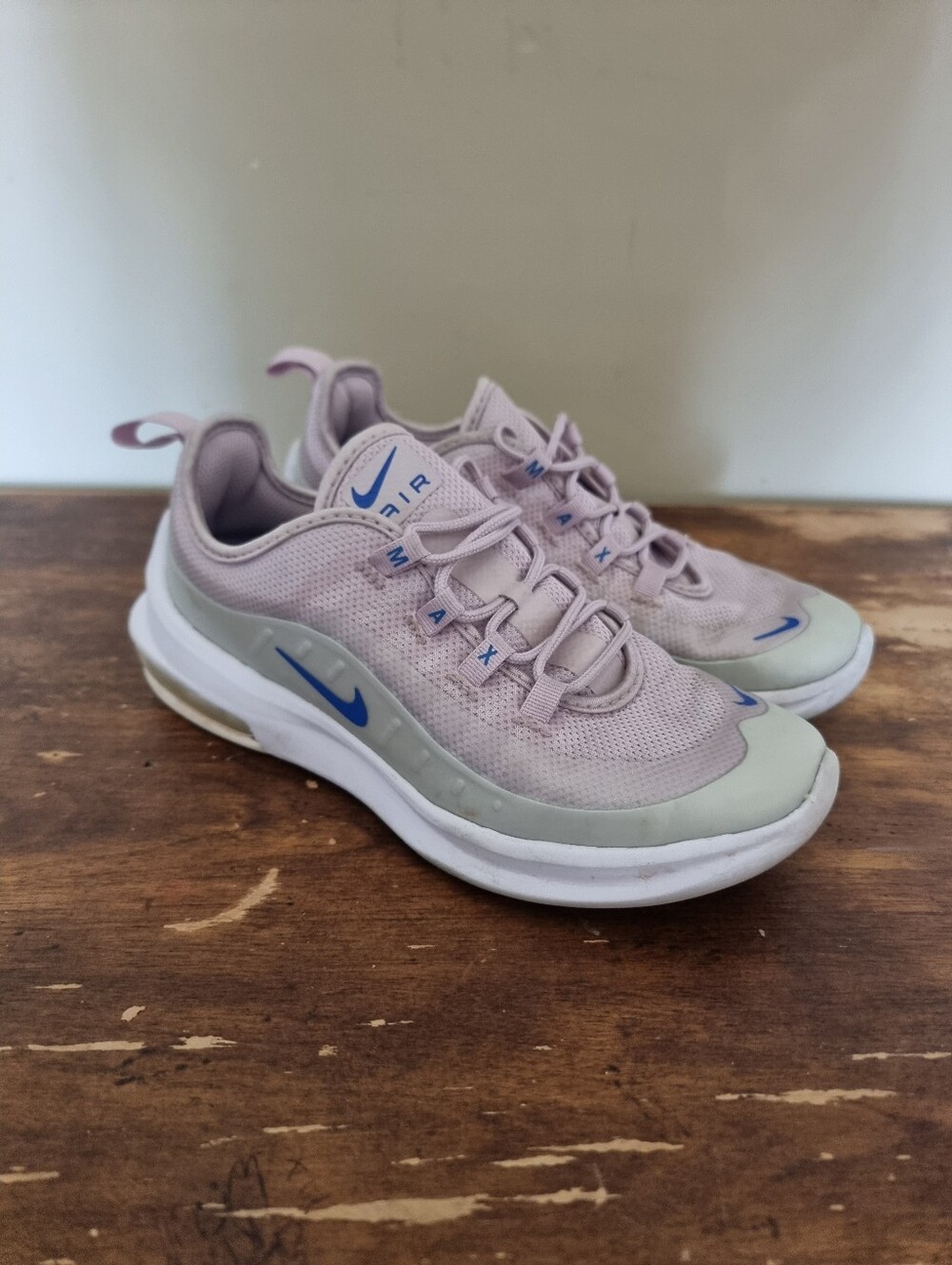 Nike Air Max Kids Sneakers Lavender Blue Running Sneakers Size 3Y Ah5223-500